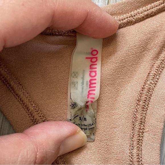 Commando Light Brown Racerback Bra - Picture 3 of 4